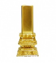 総金箔　五重座　60%OFF・文字彫り無料